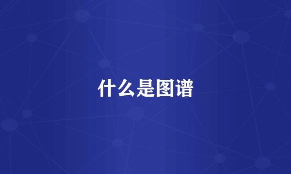什么是图谱