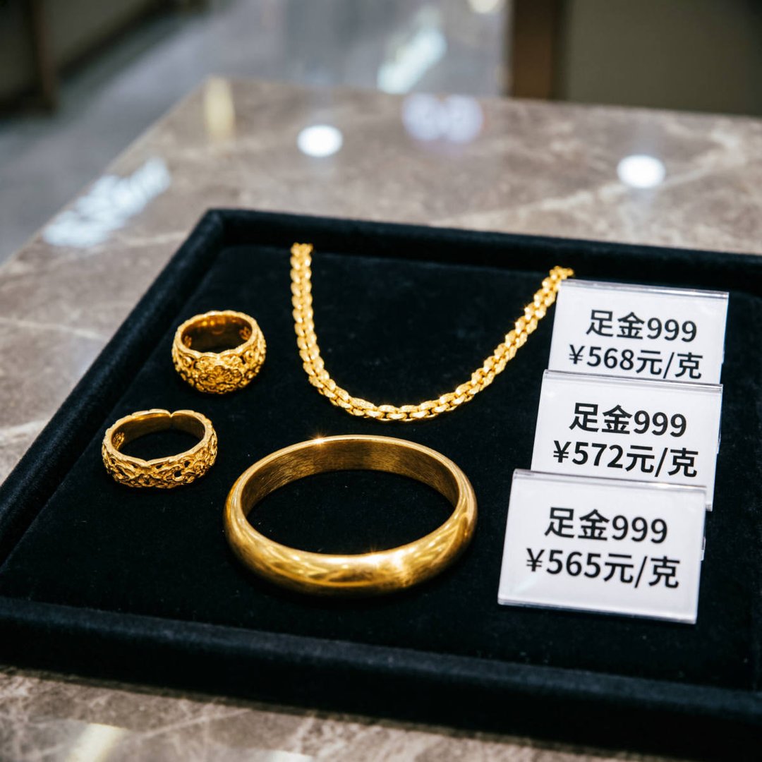 合肥地区黄金手饰卖多少钱一克