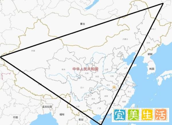 中国的几何中心