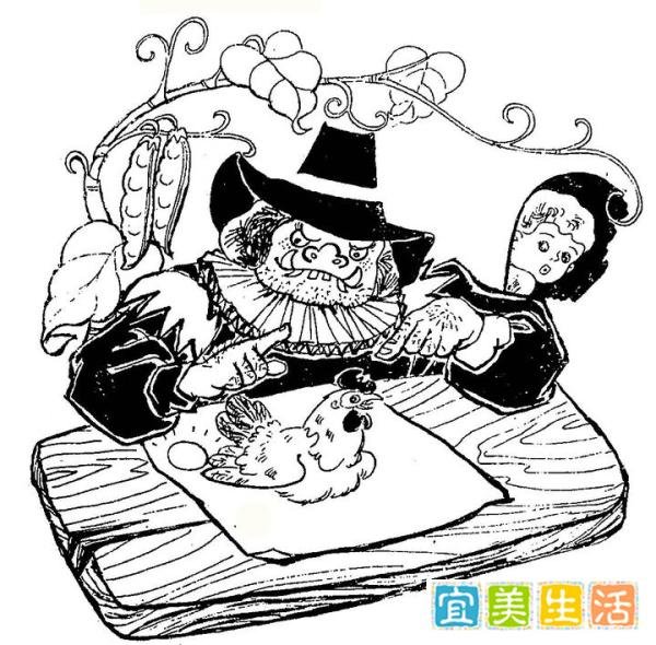 【短篇寓言】英国·民间童话《杰克与豆茎》