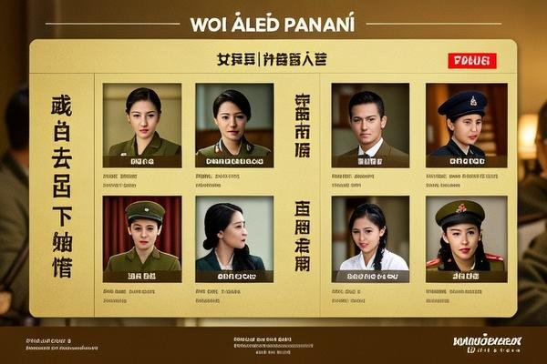 越南版《女兵俘虏营》演员表