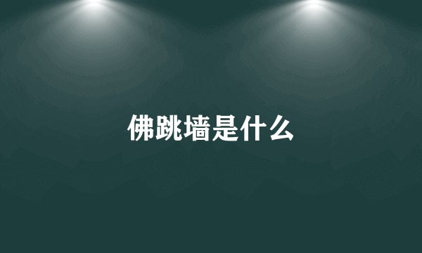 佛跳墙是什么