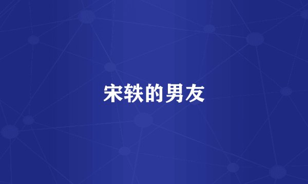 宋轶的男友