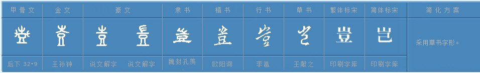 岂字是什么意思？