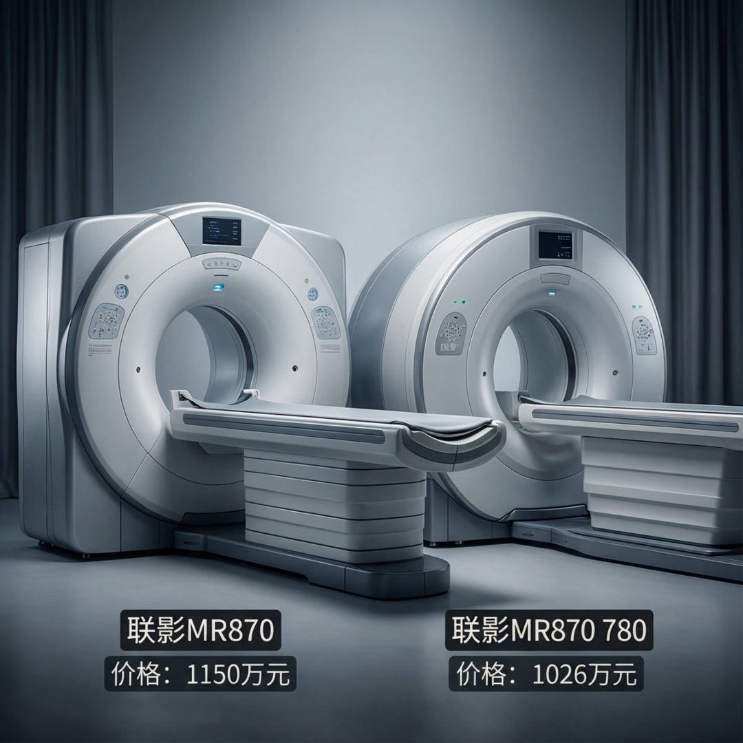 联影mr870和780的价格区别多少