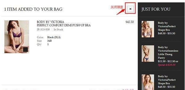 美国Victoria's Secret维多利亚的秘密官网海淘购物教程攻略
