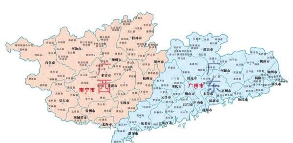 广东和广西的广是什么意思 广东和广西的广指哪里