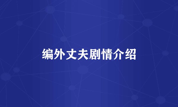 编外丈夫剧情介绍