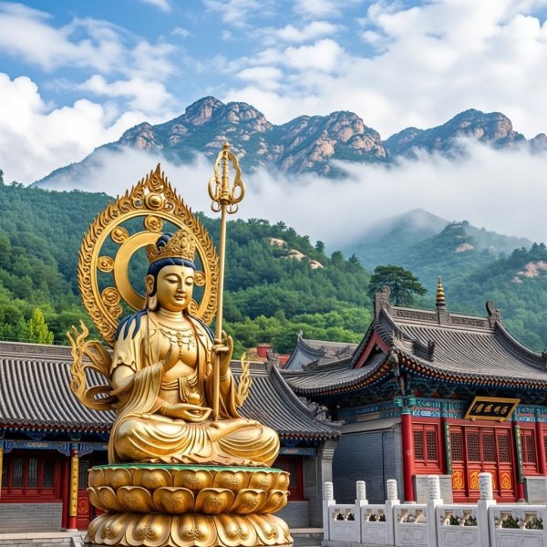 五台山文殊菩萨在哪个寺庙