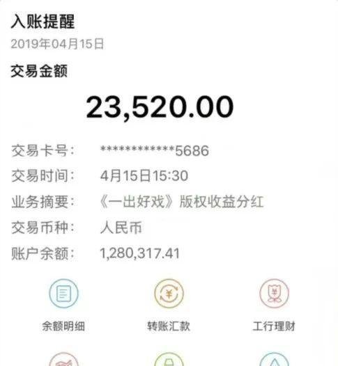 张小姐拿出10万成为电影《一出好戏》出品人，分红后为何叹气？