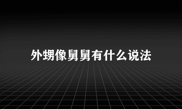 外甥像舅舅有什么说法