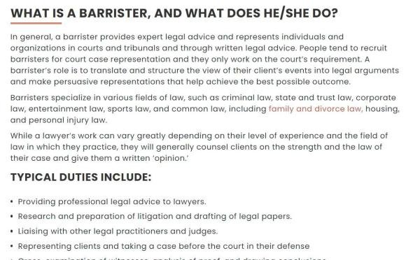 律师barrister/solicitor/lawyer/attorney 傻傻分不清楚?