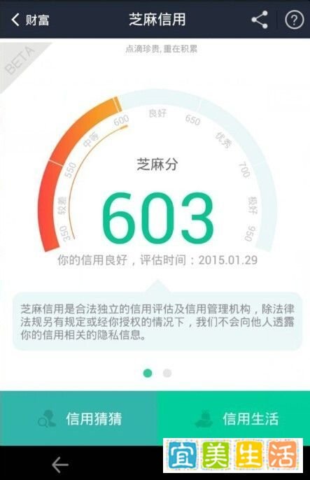 芝麻信用分怎么查