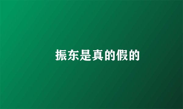 锜振东是真的假的