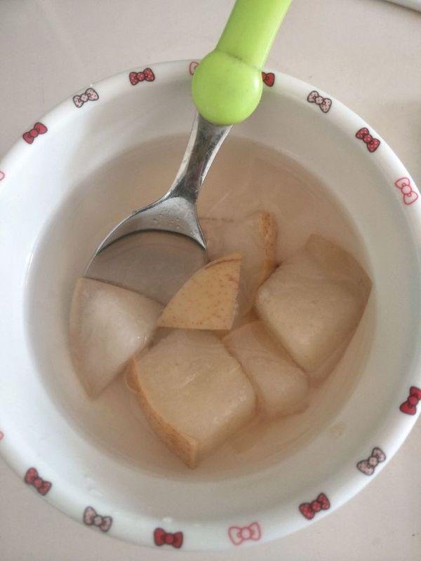 红梨冰糖水怎么做啊?