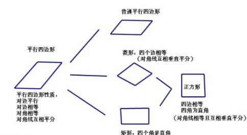 平行四边形包括哪些?