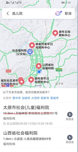 请问孤儿院在哪里?