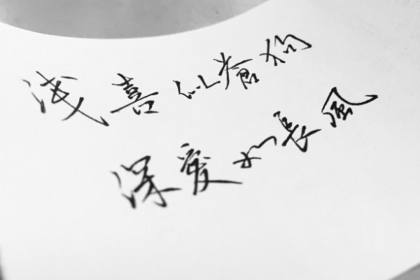 “浅喜似苍狗，深爱如长风”出自何处？