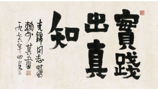 请举出一个实践出真知的例子。