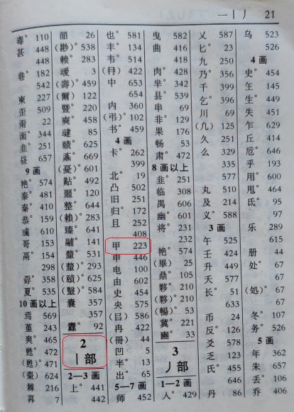 甲在部首是什么？