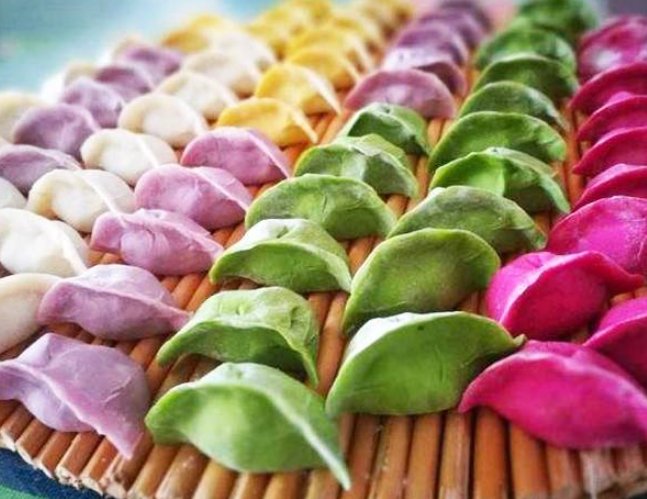 彩色饺子皮的蔬果有什么?