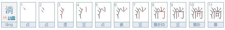尚加偏旁再组词