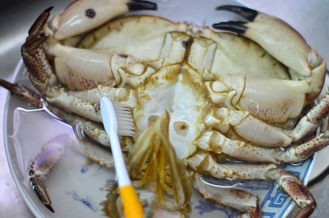 熟冻面包蟹的做法