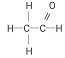 乙醛分子的结构式