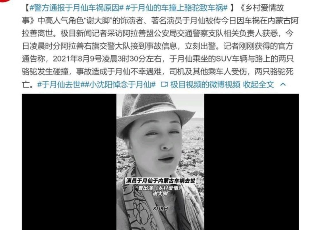 乡村爱情谢大脚怎么去世了呢，什么原因啊？