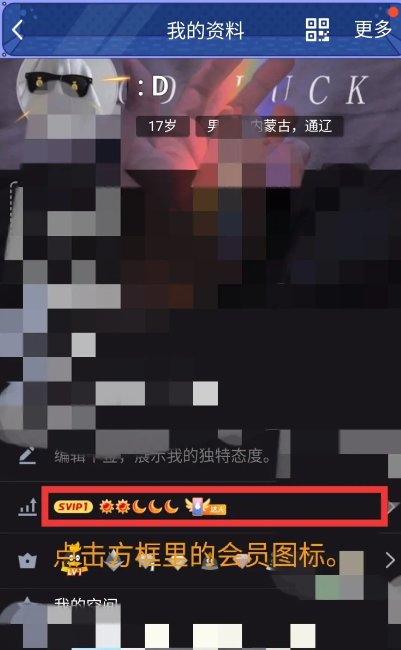 怎么在手机上看qq会员的成长值?