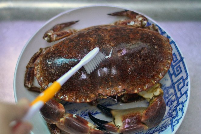熟冻面包蟹的做法