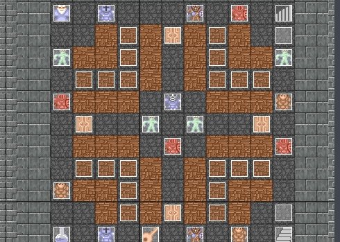 《魔塔50层》的48层的神圣剑在48层的?