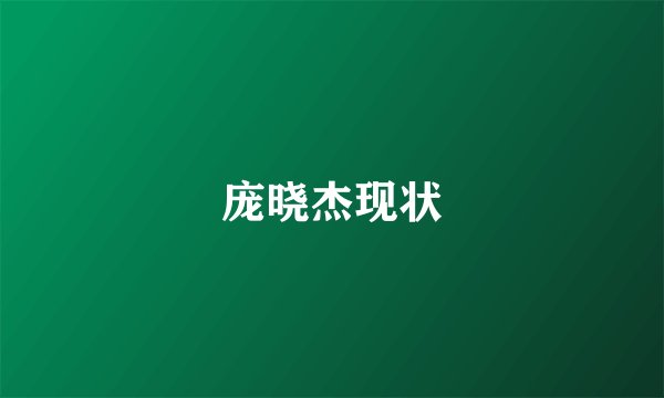 庞晓杰现状