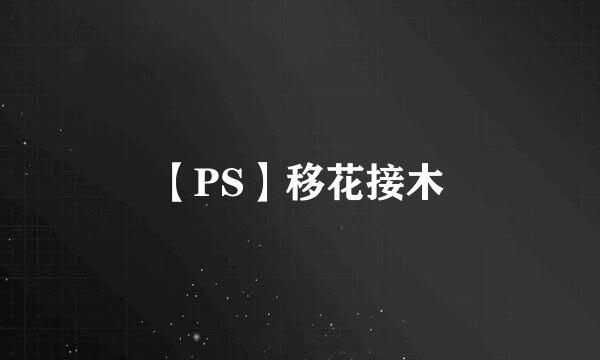 【PS】移花接木