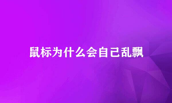 鼠标为什么会自己乱飘